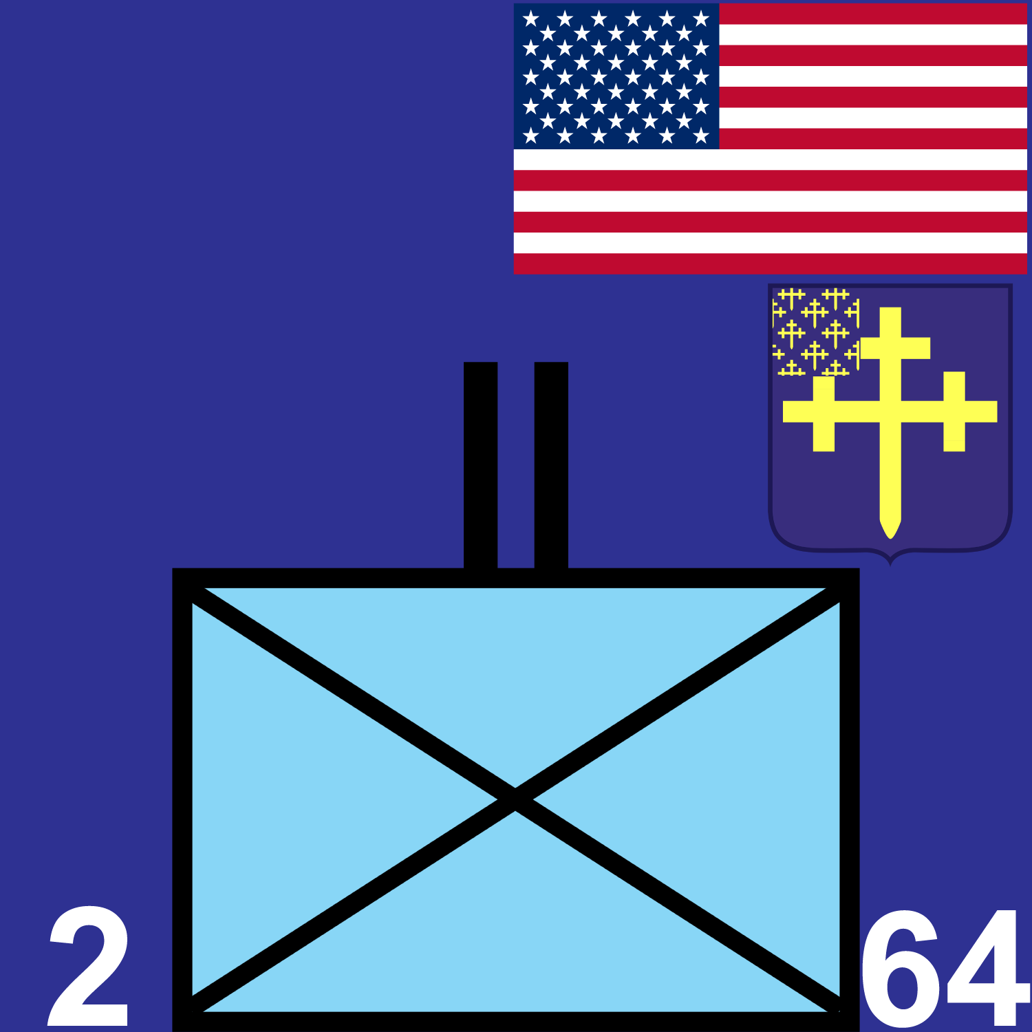2nd Battalion, 64th Infantry marker